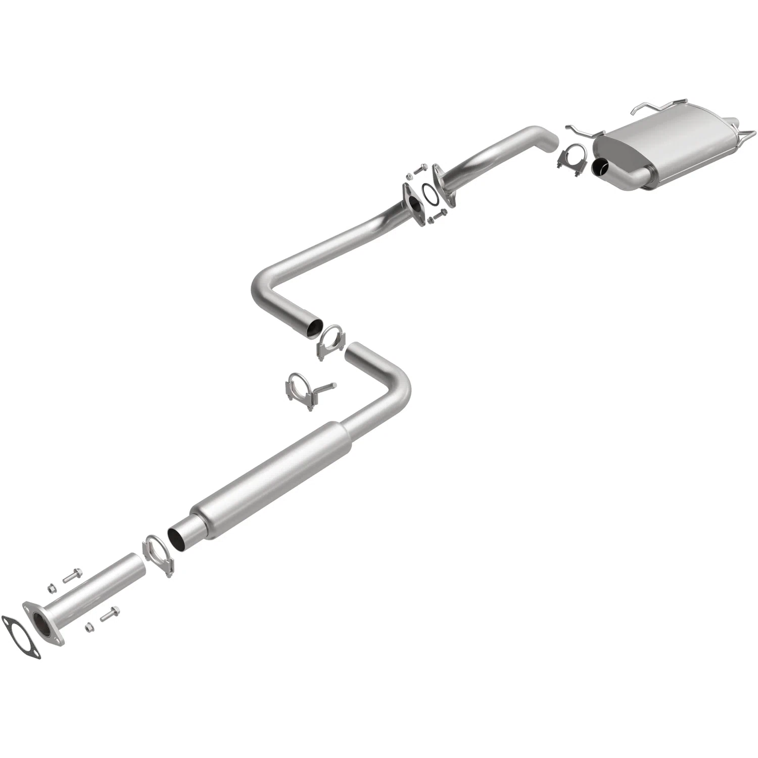Fits 1995-2001 Nissan Maxima Direct-Fit Replacement Exhaust System 106-0735